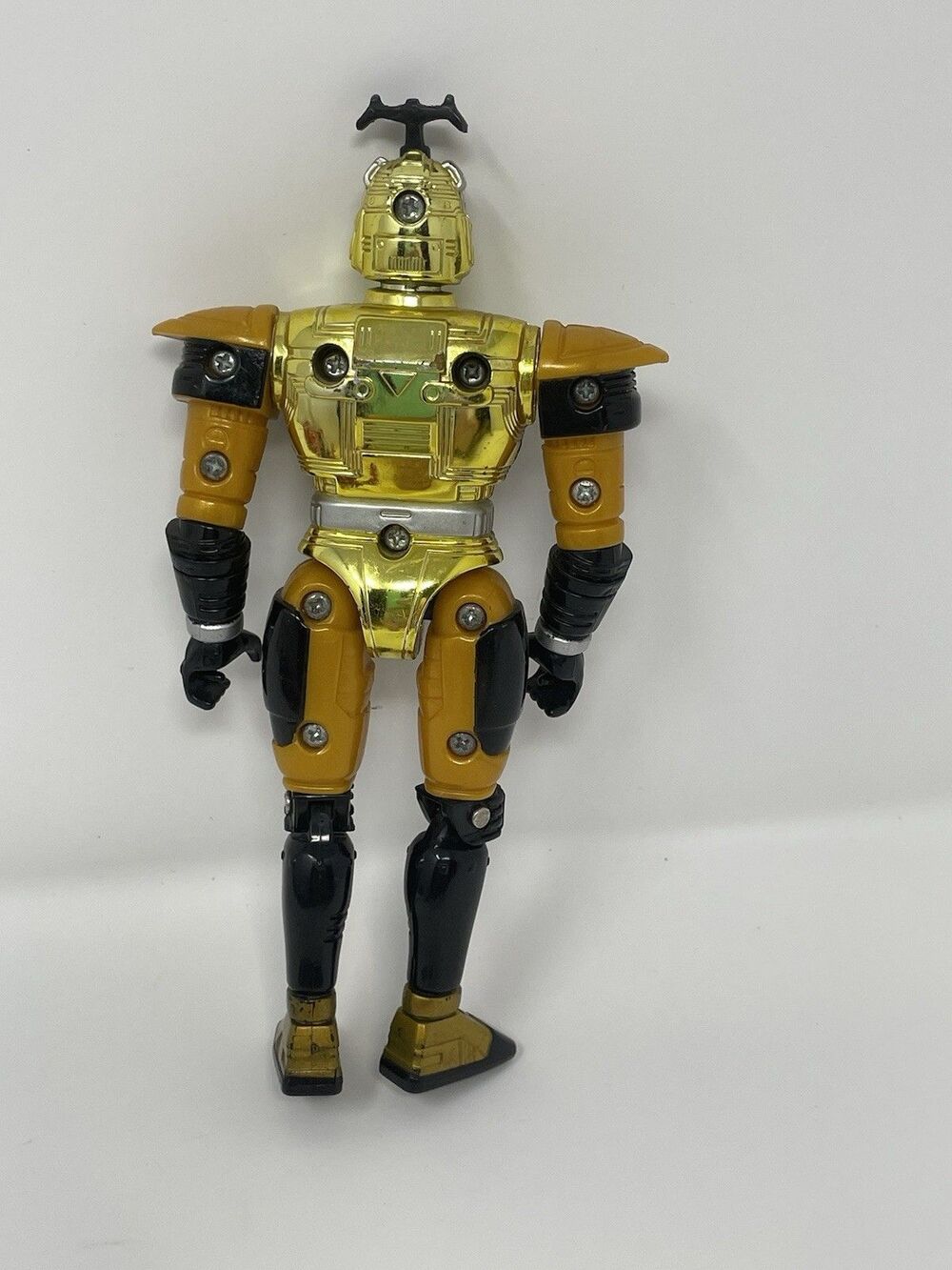 Saban Power Rangers & Beetleborgs Lot - 1997 Gold Beetleborg & Dino Thunder Red - Picture 3 of 16